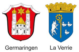 Wappen Germaringen und La Verrie